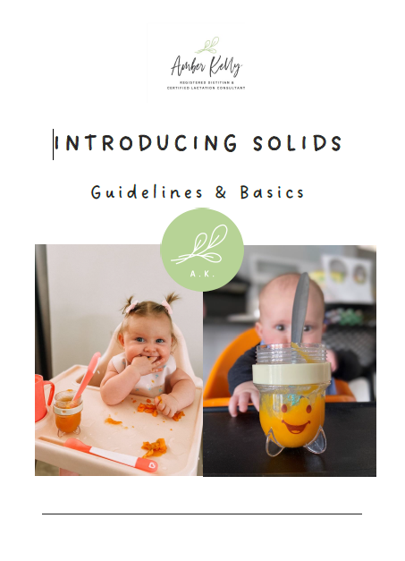 Introducing Solids - Guidelines & Basics